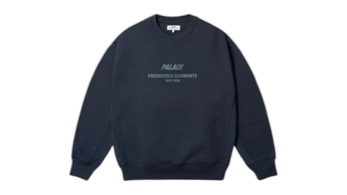 Palace Engineered Garments Crew Navy