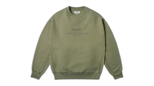 Palace Engineered Garments Crew Olive