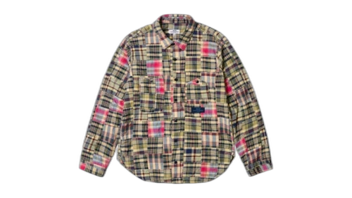Palace Engineered Garments Patch Work Madras Shirt Multi