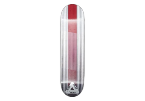 Palace England Linear 8 Skateboard Deck White/Red
