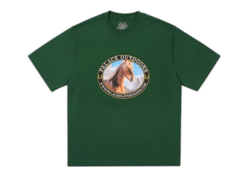 Palace Equestrian T-Shirt Racey Green
