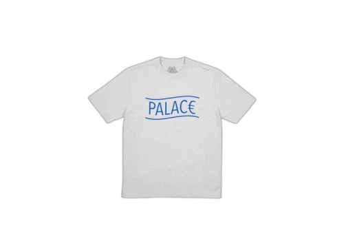 Palace Euro T-Shirt Grey Marl