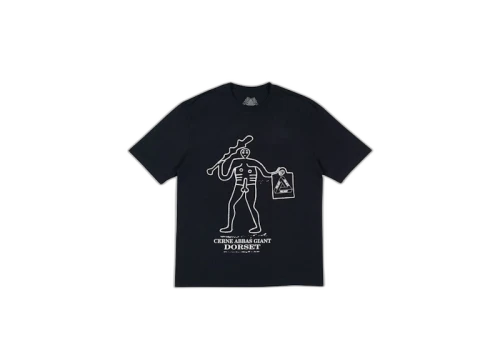 Palace Ewdorset T-Shirt Black/White