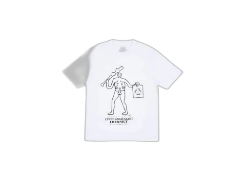 Palace Ewdorset T-Shirt White/Black