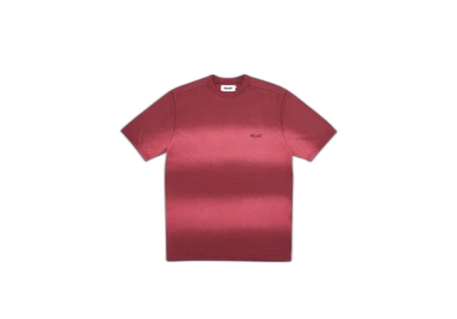 Palace Fader Dip Dye T-Shirt Red