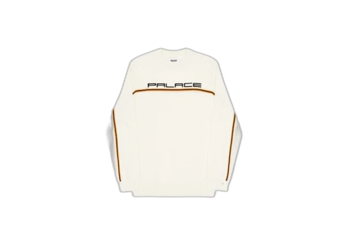 Palace Fader Pipe Knit White/Orange