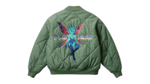 Palace Fairy Bomber Jacket Olive