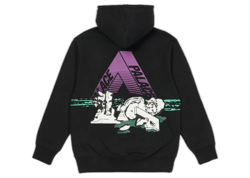 Palace Fallen City Hood Black