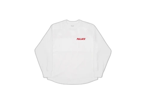 Palace Fast Heavyweight L/S T-Shirt White