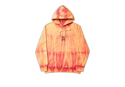 Palace Finger Up Hood Orange Tie Dye
