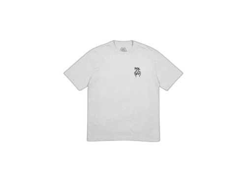 Palace Finger Up T-Shirt Grey Marl
