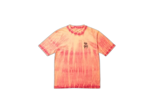Palace Finger Up T-Shirt Orange Tie Dye