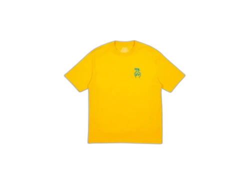 Palace Finger Up T-Shirt Yellow
