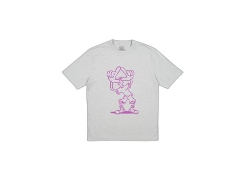 Palace Fizzy T-Shirt Grey Marl