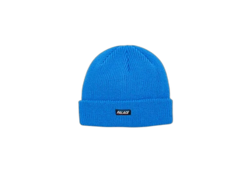 Palace Flag Label Beanie Blue