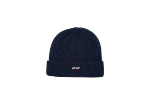 Palace Flag Label Beanie Navy