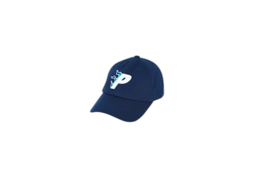 Palace Flaming P 6-Panel Navy