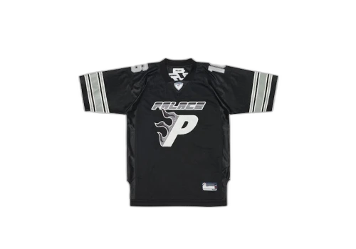 Palace Flaming P American Football Jersey Black