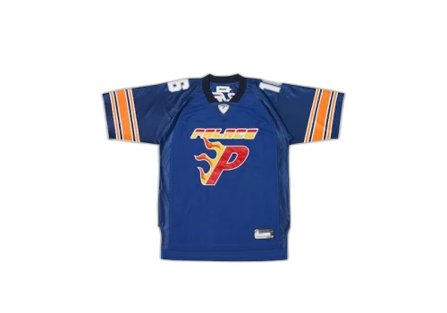 Palace Flaming P American Football Jersey Blue