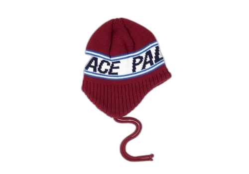 Palace Flap About Beanie Burgundy