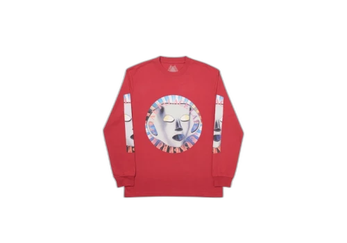 Palace Flat Stancey Longsleeve Dark Red