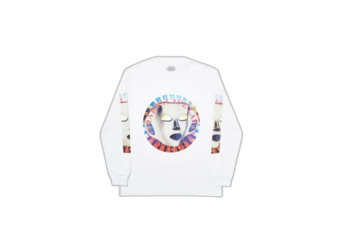 Palace Flat Stancey Longsleeve White