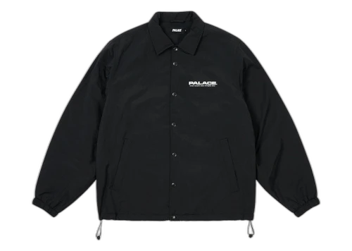Palace Fleece Lined Coach Jacket Black