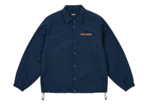 Palace Fleece Lined Coach Jacket Navy