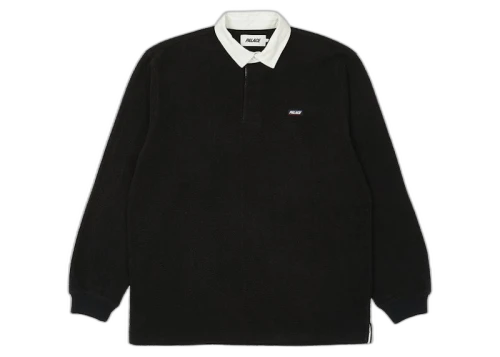 Palace Fleece Rugby Black
