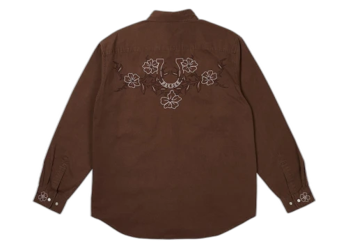 Palace Flexus Shirt Nice Brown