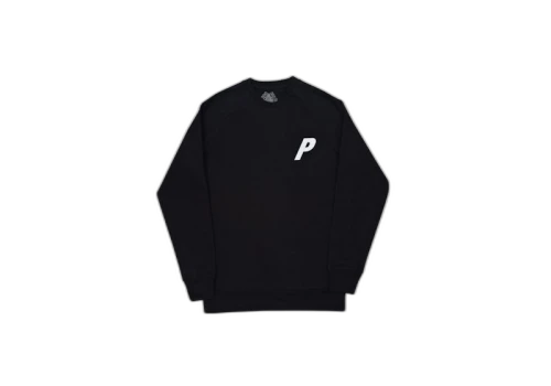 Palace Flocka Crew Black