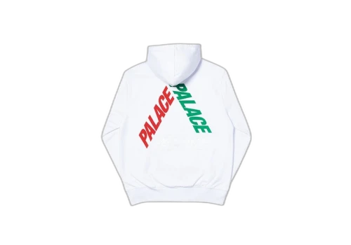 Palace Flocka P3 Hood White