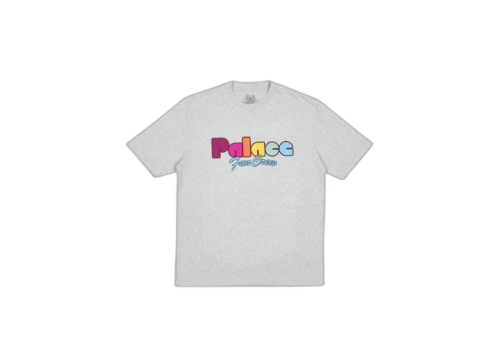 Palace Fun T-Shirt Grey Marl