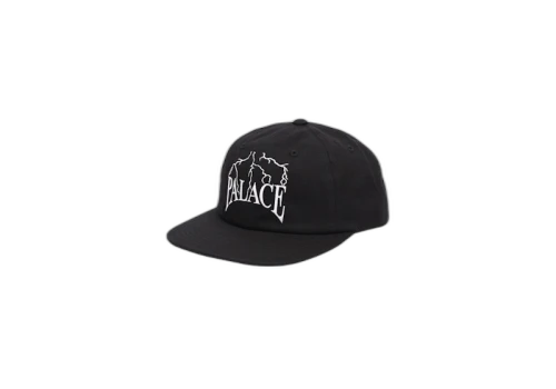 Palace Funder 6-Panel Black