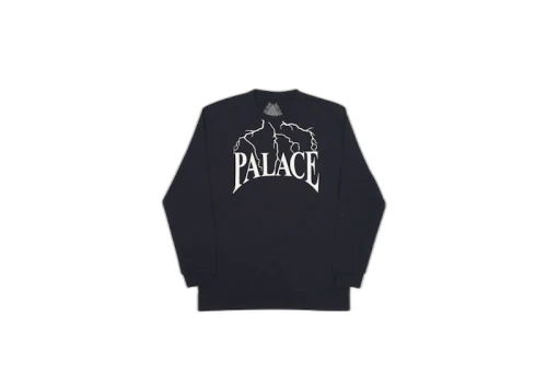 Palace Funder Longsleeve Grey/Black