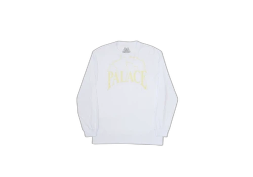 Palace Funder Longsleeve White