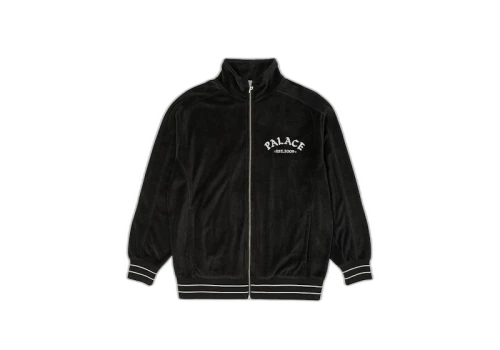 Palace Galore Velour Track Top Black