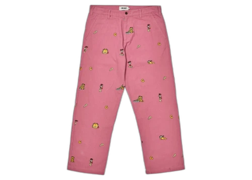 Palace Garfield Work Pant Pink