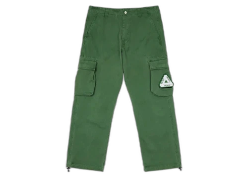 Palace Garment Dyed Cargo Trouser Olive