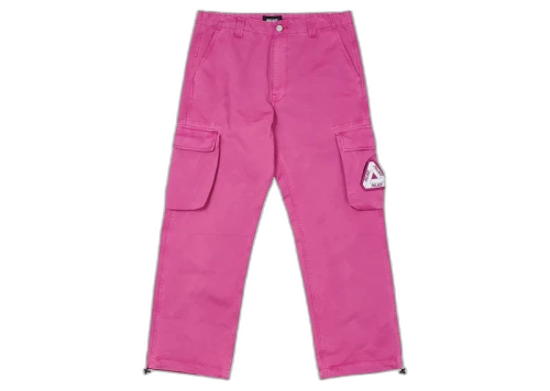 Palace Garment Dyed Cargo Trouser Pink