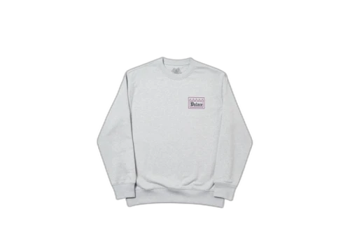 Palace Gated Community Crew Grey Marl