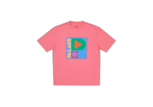 Palace Geo P T-Shirt Pink