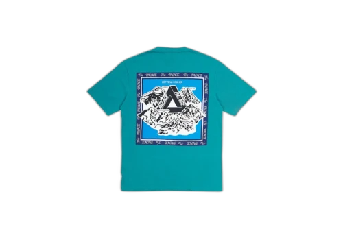 Palace Getting Higher T-Shirt Sea Green