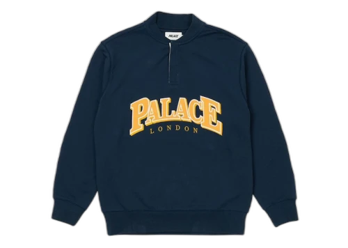 Palace Giant Button Up Crew Navy