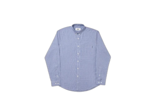 Palace Ging-Ham Shirt Blue