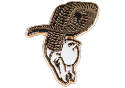 Palace Goats Pin Badge Multi