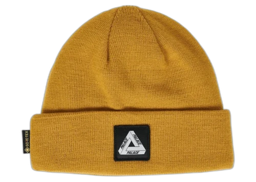Palace GORE-TEX Tri-Ferg Patch Beanie Tan
