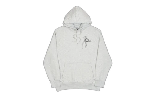 Palace Grand Master Hood Grey Marl
