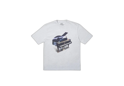 Palace Grand T-Shirt Grey Marl
