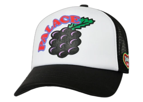 Palace Grape Trucker Black